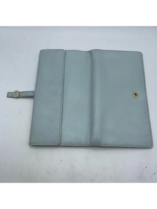 Chanel Coco Button Bifold Wallet Lime Green Card Billfold - Picture 10 of 16